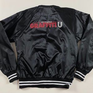 Keith Urban Graffiti U Tour VIP Satin Jacket Adult Small Black Country Music